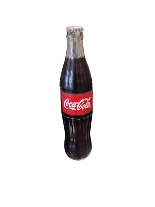 Coke glass bottle