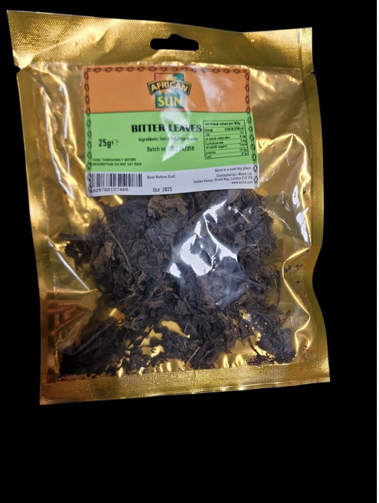 Bitter leaves dried